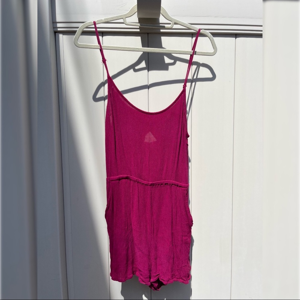 Forever 21 Bright Berry Pink Romper ✨